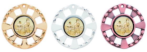 A 590 Medaille G/Z/B compleet LAATSTE Serie OP=OP!!